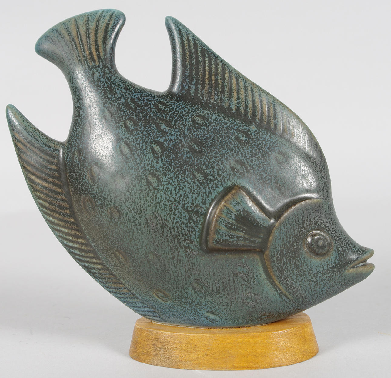 KERAMIKFIGUR, fisk, Gunnar Nylund, Rörstrand.