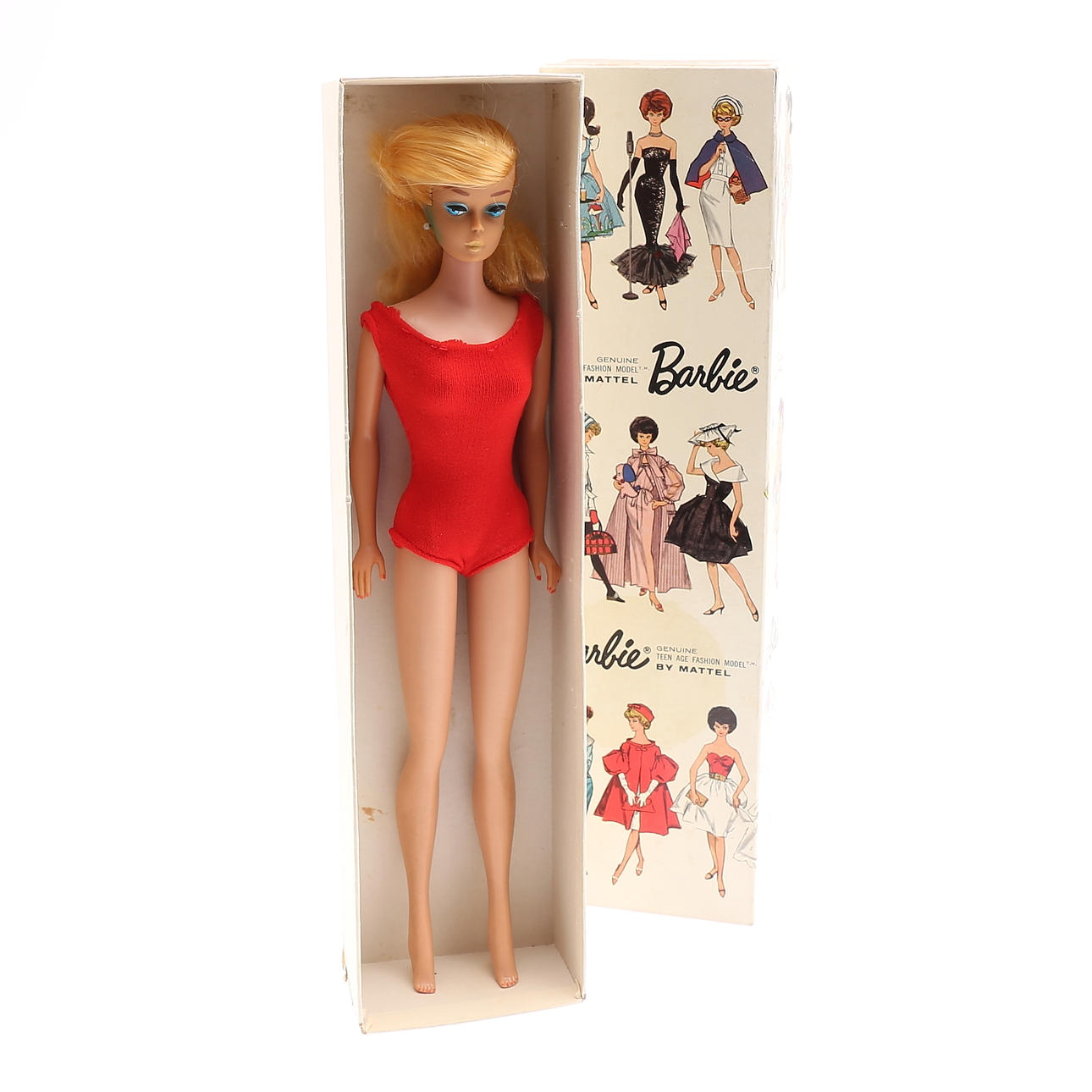 BARBIE DUKKE i pap, 1962.