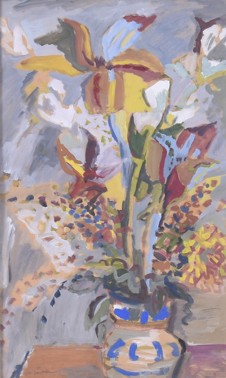 NILS BÄCKLIN. Gouache.