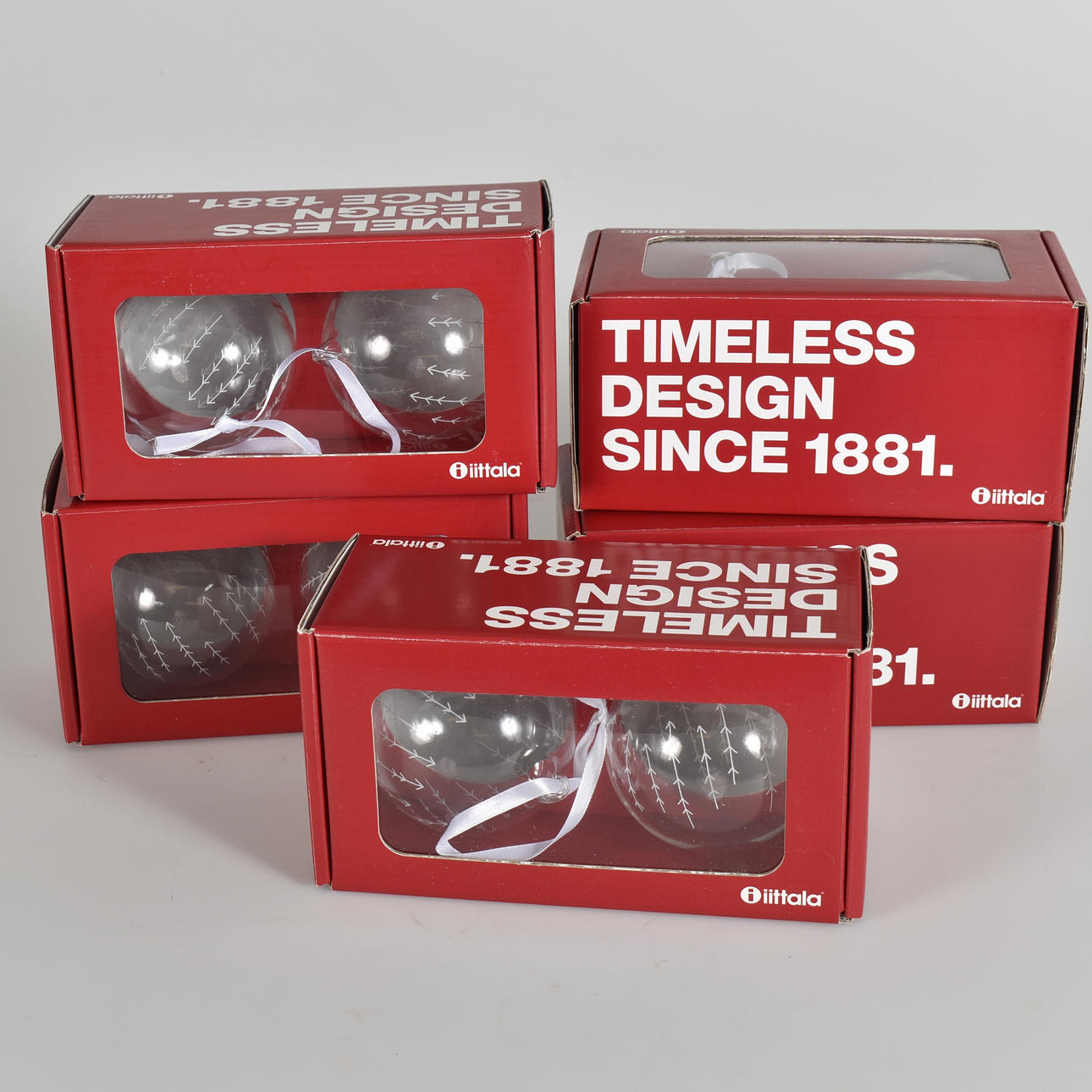 CHRISTMAS BALLS, IITTALA 10 pcs.