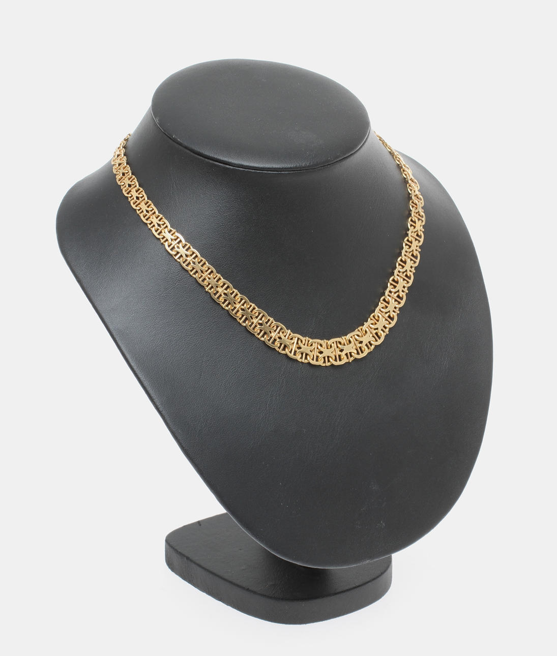 HALSBAND, 18k guld, Bröderna Hedens Guldsmeds Ab Stockholm 1966. Vikt 35,4 gram.