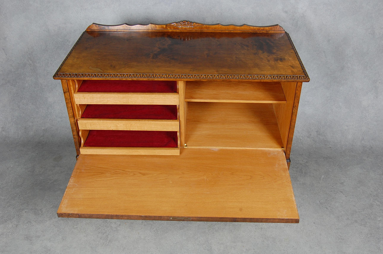 SILVERSCHATULL/ SIDEBORD, 1920-30-tal.