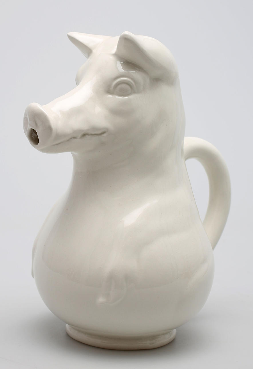 KANNA MED HÄNKEL, Burleigh Ironstone, Staffordshire, England.