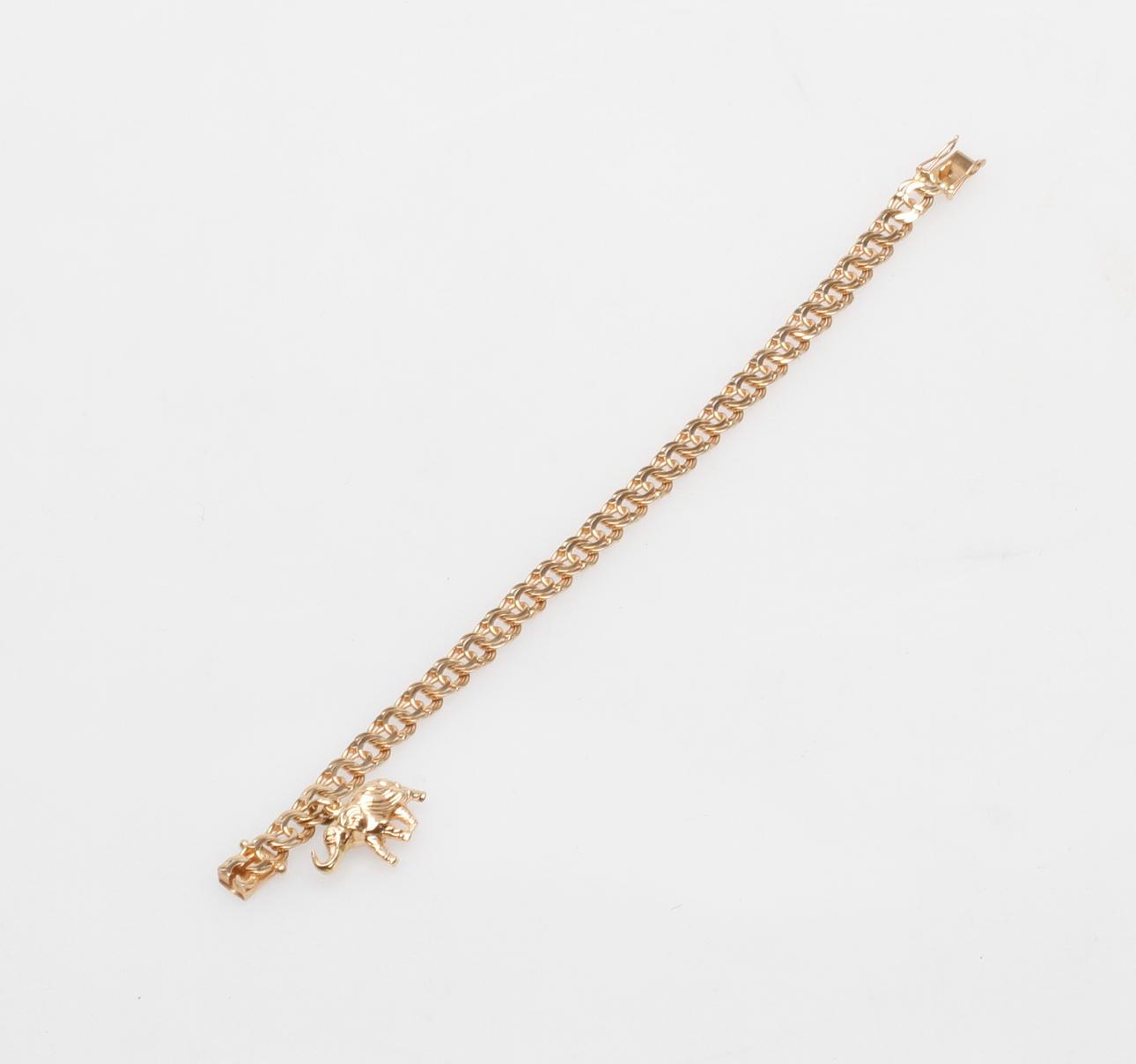 ARMBAND, 18k guld, Bismarck, vikt ca 13,4 gram.