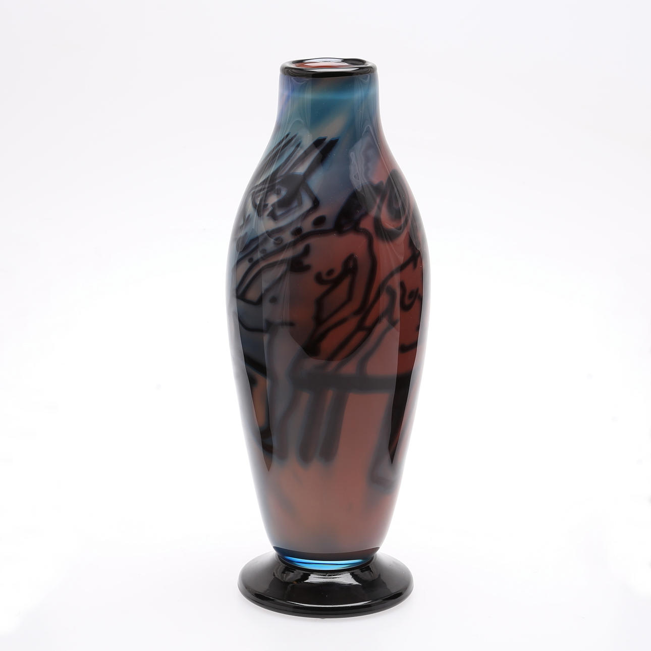 MARTTI RYTKÖNEN. Vase, graal, Orrefors Studio, signed and dated 1999.