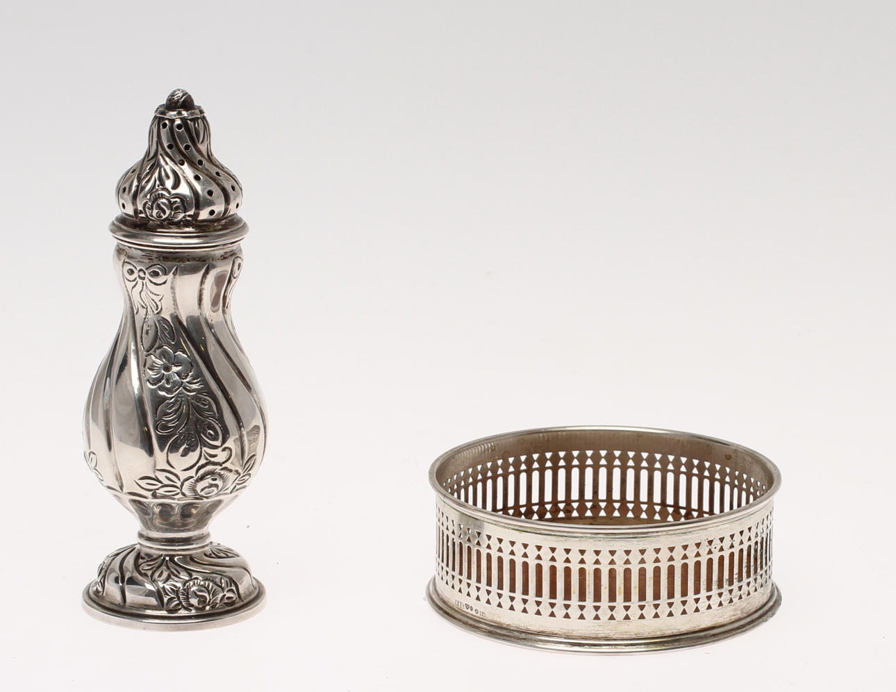 SOCKERRUSKA, COASTER, silver, 1900-tal.