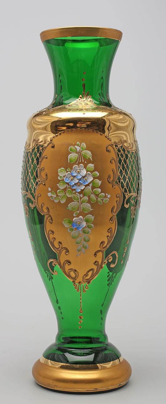 VAS, glas, troligen Venetiansk, 1900-talets andra hälft.