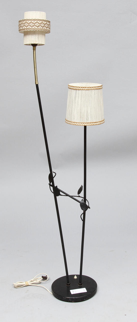 GOLVALAMPA, 1950-tal.