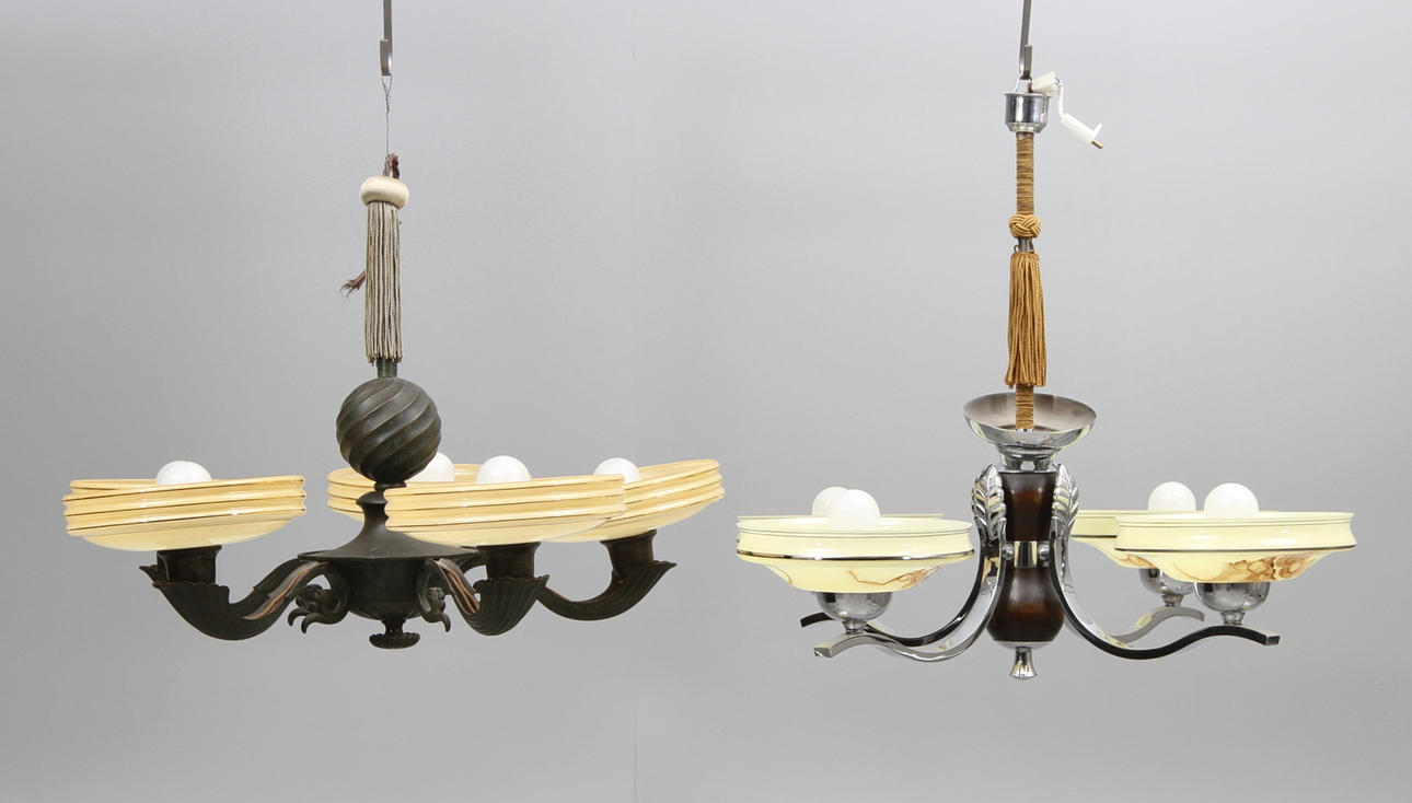 TAKLAMPOR, 2 st, 1930-tal.