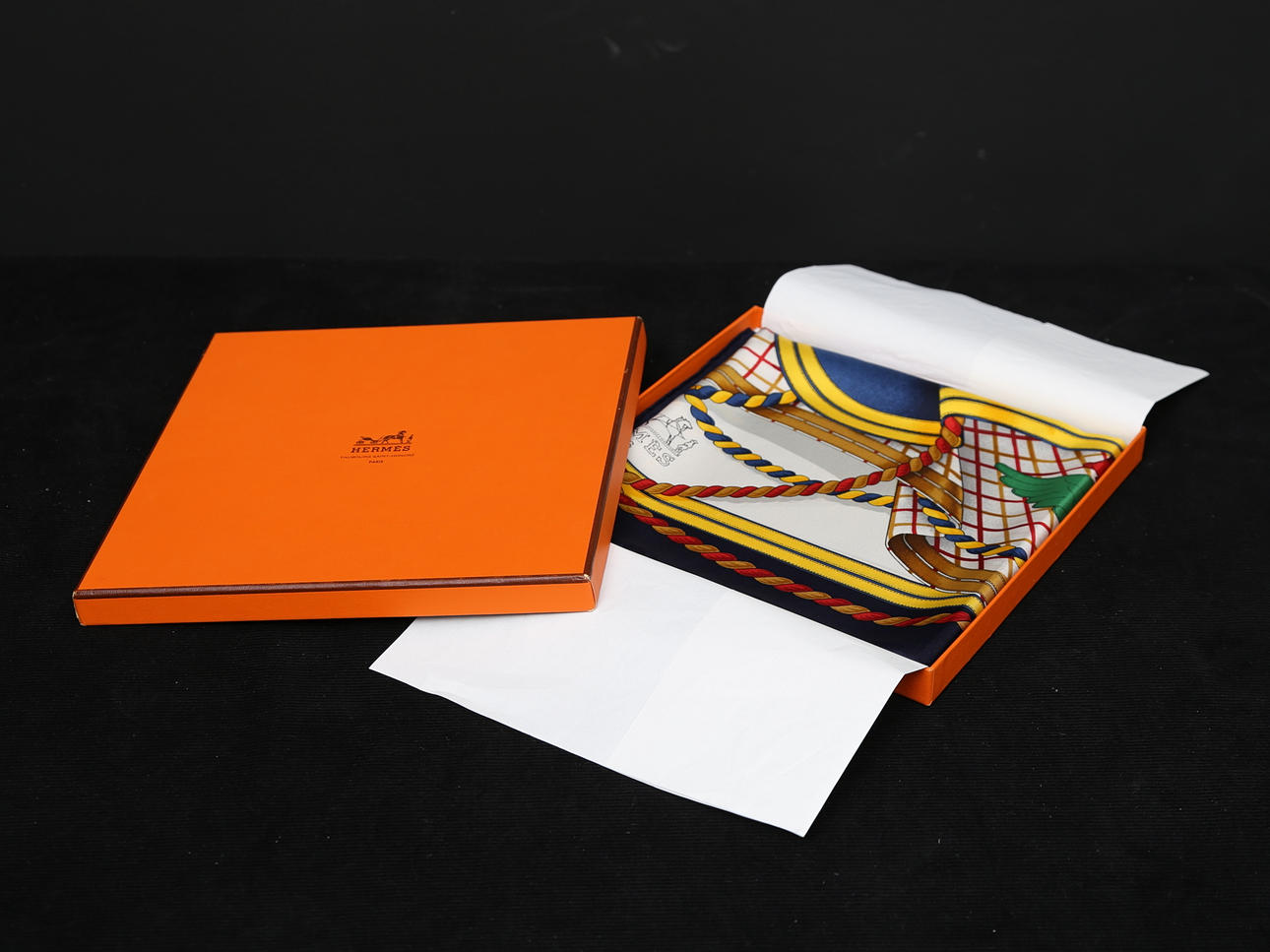 SCARF, since. "Grand Tenue", Hermes.