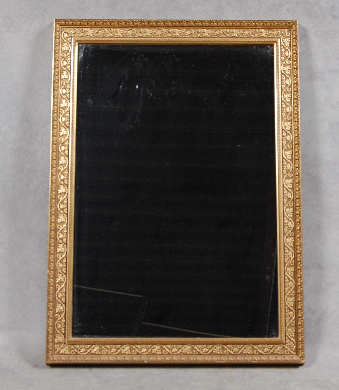 SPEGEL, förgylld, 1900-tal.