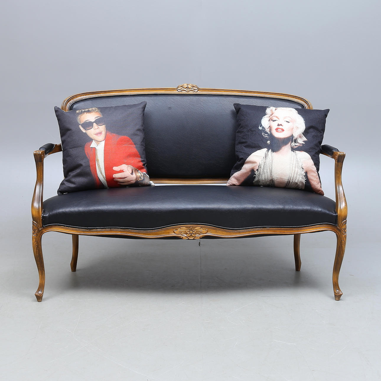 SOFA, rococo style, 1900s.
