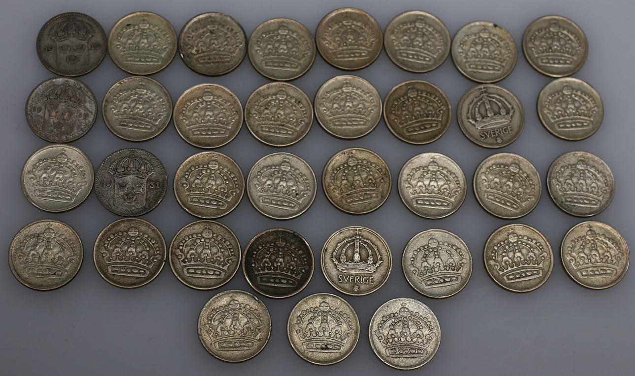 PARTI MYNT OCH KURIOSA, 1800/1900-tal, Sverige.