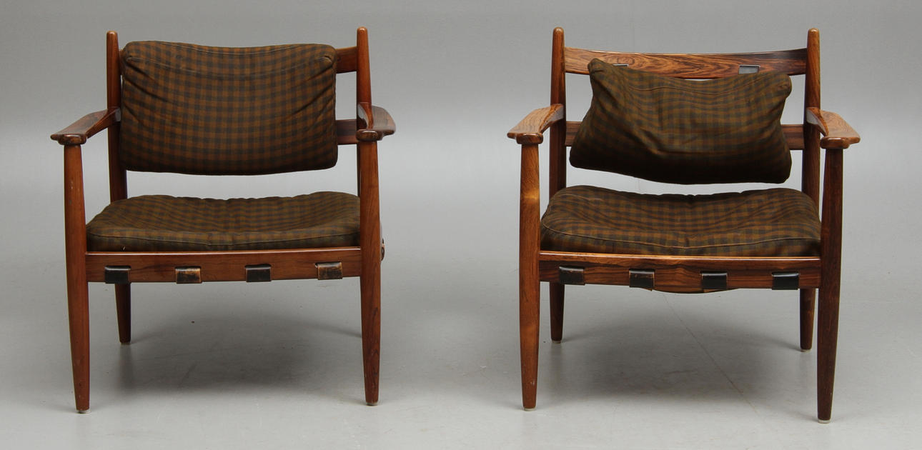 FÅTÖLJER 1 par, IRE, Skillingaryd, 1960-tal.