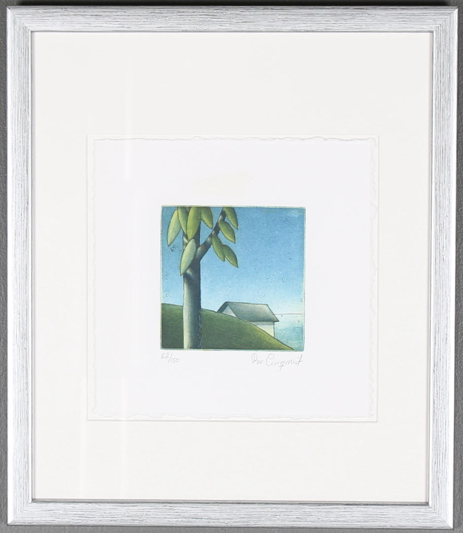 BO CRONQVIST. Etsning, signerad, numrerad, 62/150, 1900-tal.