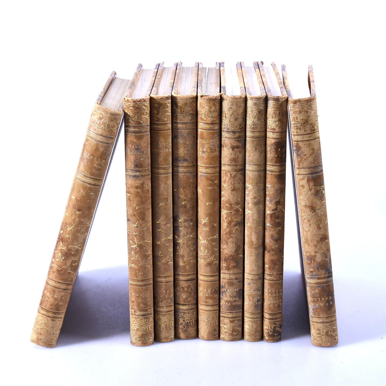 BÖCKER, 9 st. Bengt Berg, 1925.