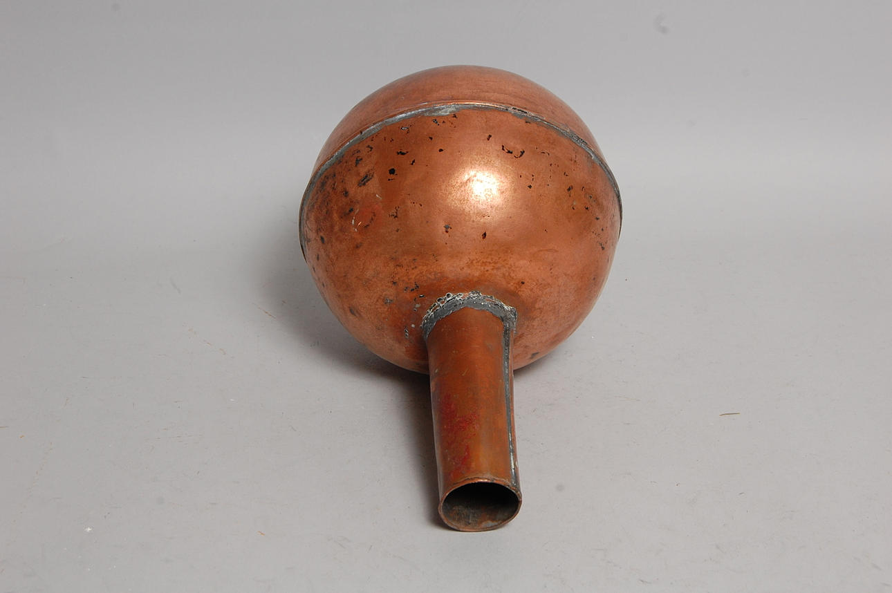 FLAGGSTÅNGSKNOPP, koppar, 1900-tal.