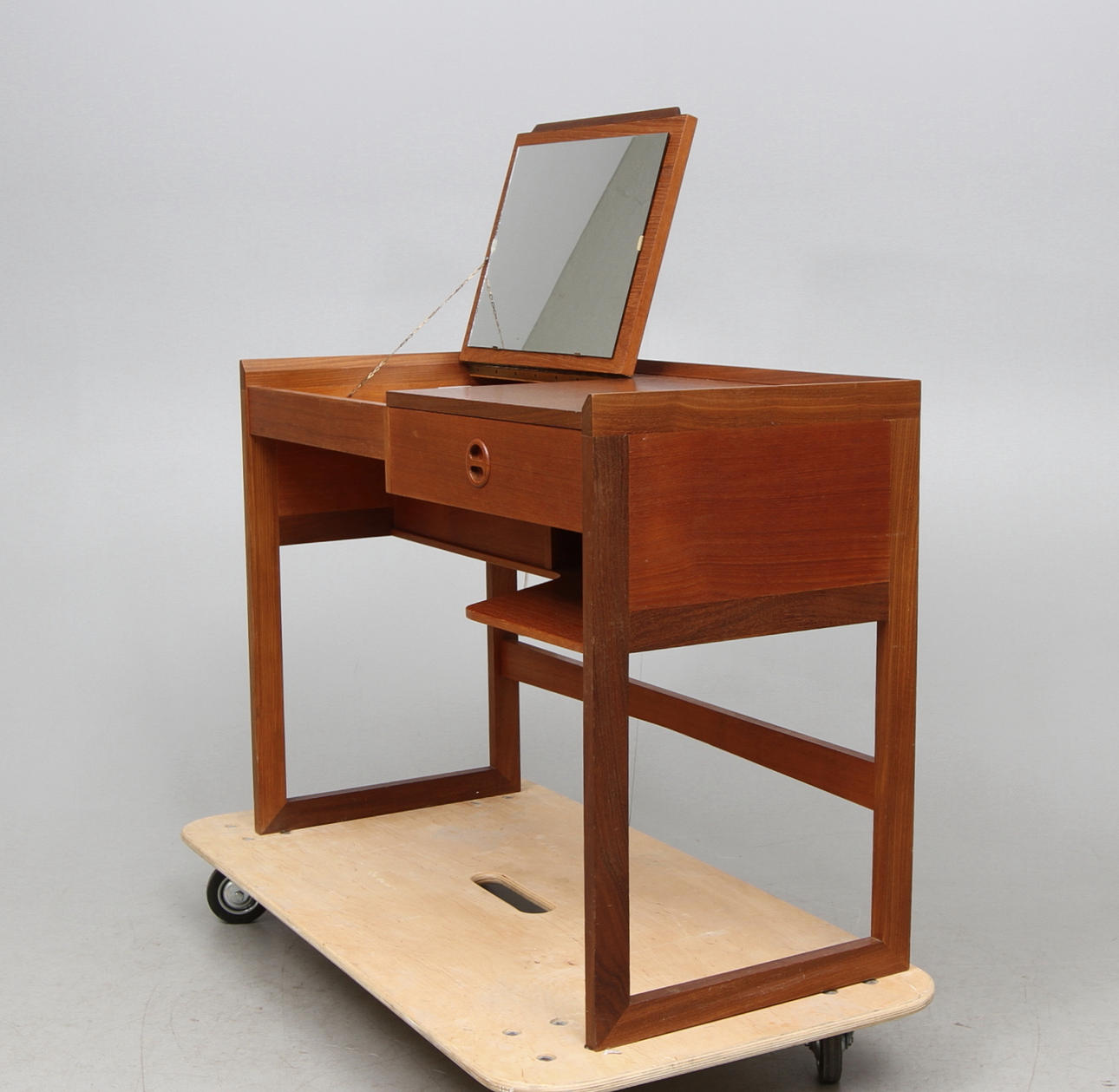 SMINKBORD, teak, 1960-tal.