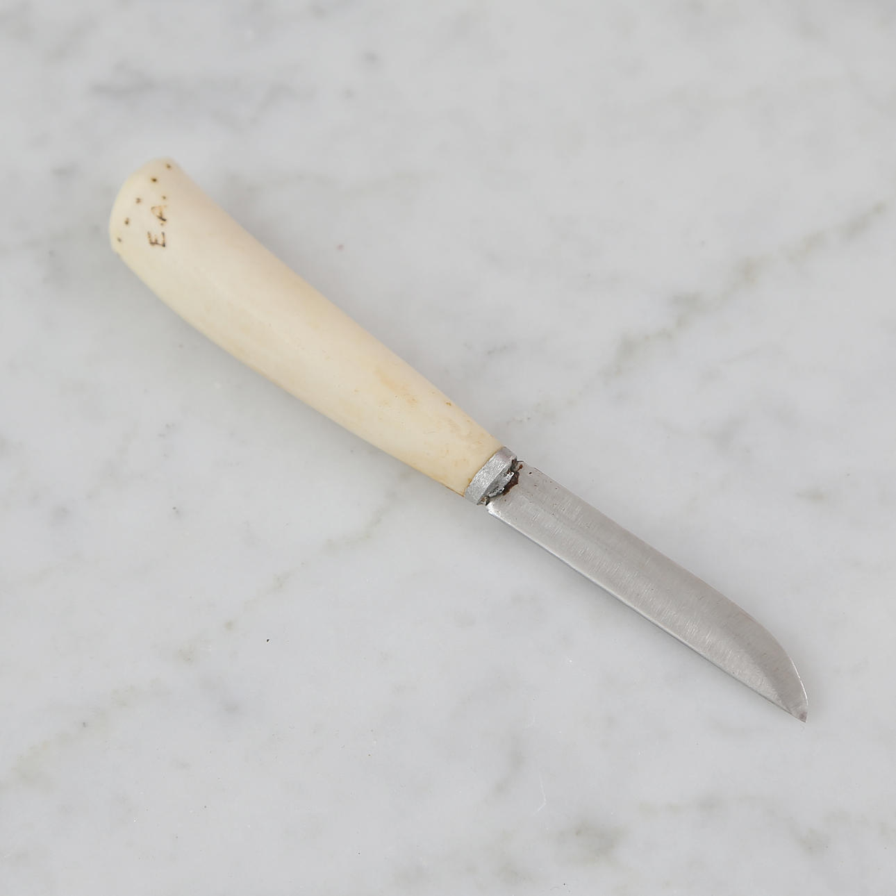 ESKIL ANDERSSON. Samekniv, horn, monogramsignerad "E.A.", 1900-tal.