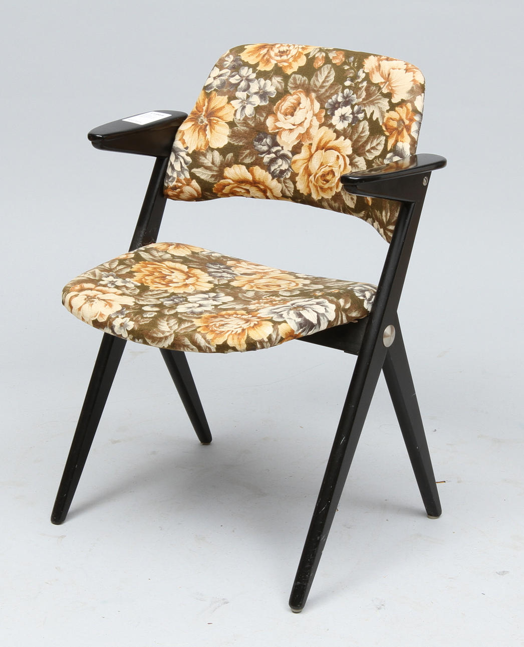 STOL, "Triva" Nordiska Kompaniet samt SPEGLAR 2 st med belysning, 1950-tal.