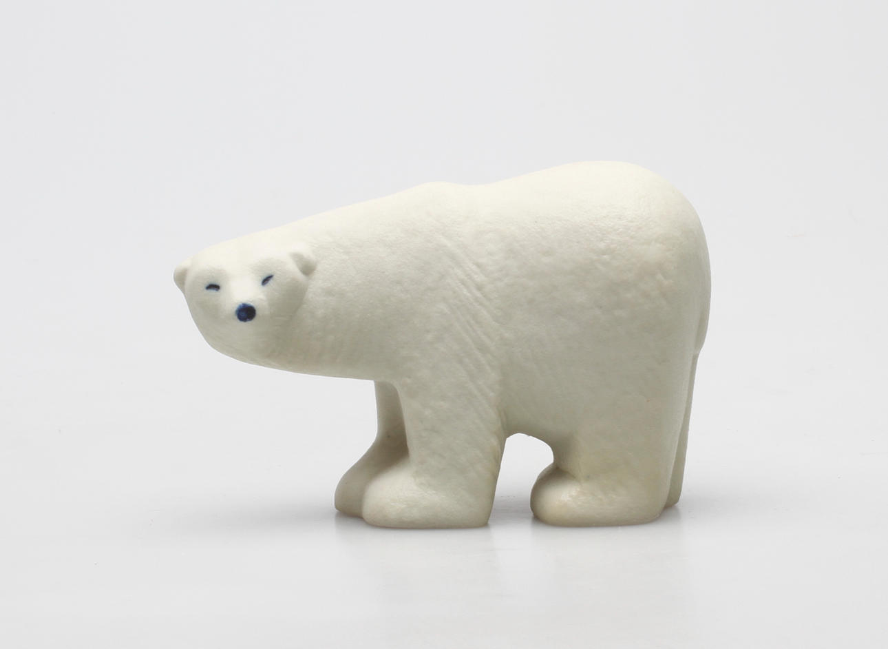 FIGURIN, stengods, "Isbjörn", Lisa Larson, Gustavsberg.