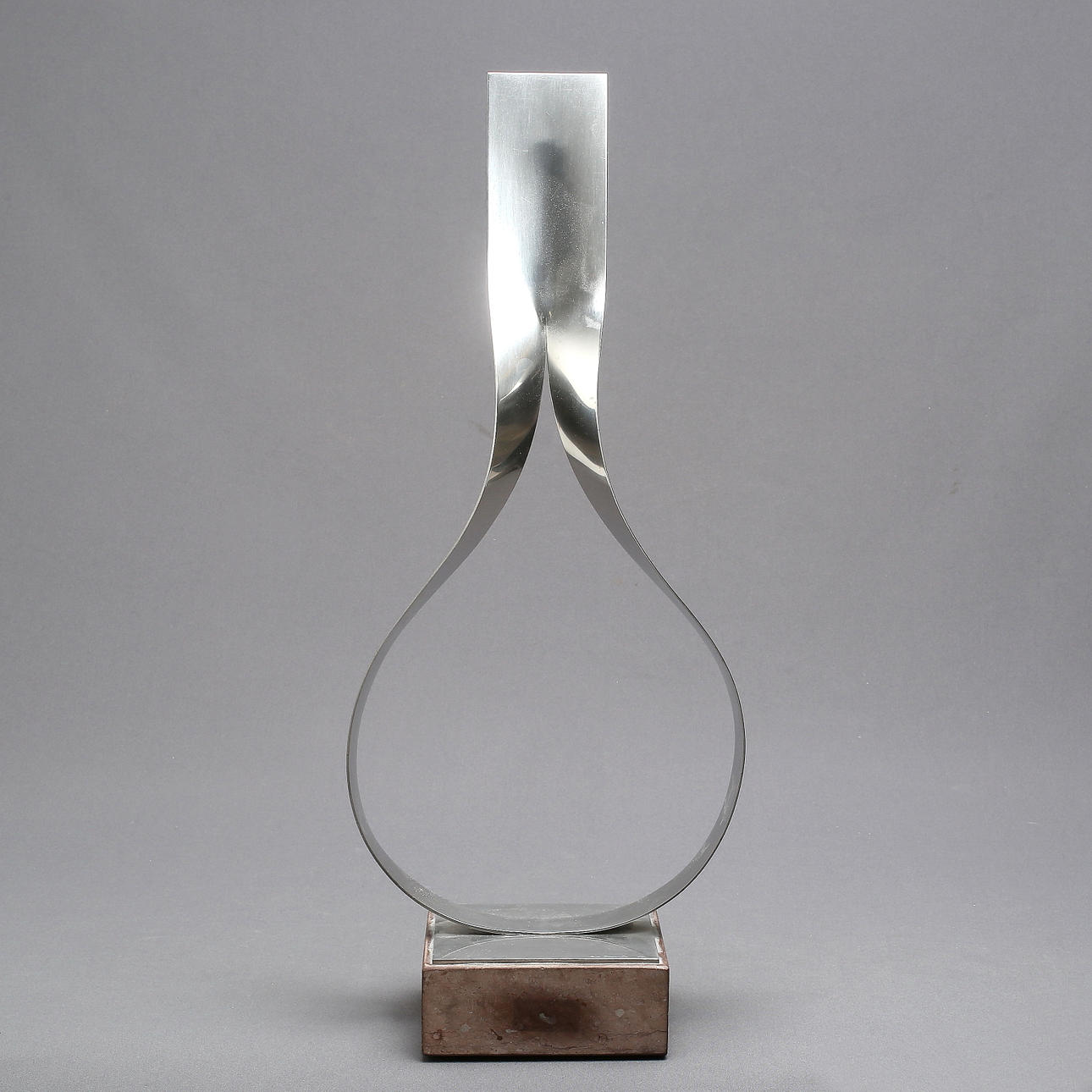 LEO JANIS BRIEDITIS. Sculpture, metal, signed and dated 70.