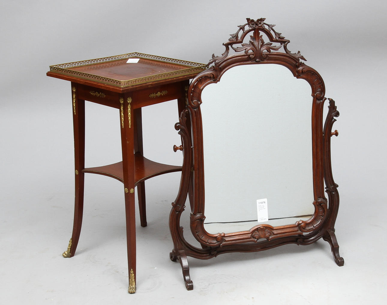 BORD, Louis XVI-stil, 1900-tal, SPEGEL, nyrokoko, 1800-tal.