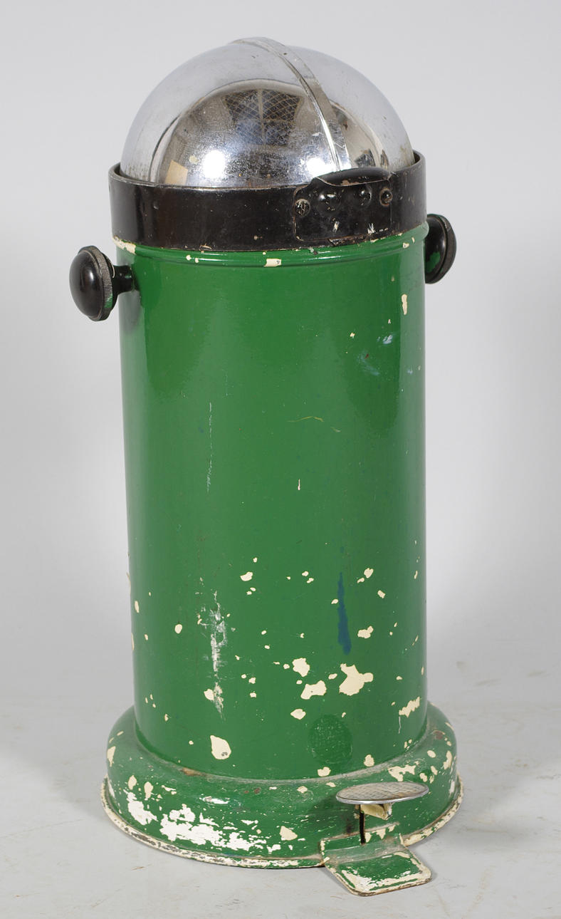 PEDALHINK, målad metall/krom, funkis.