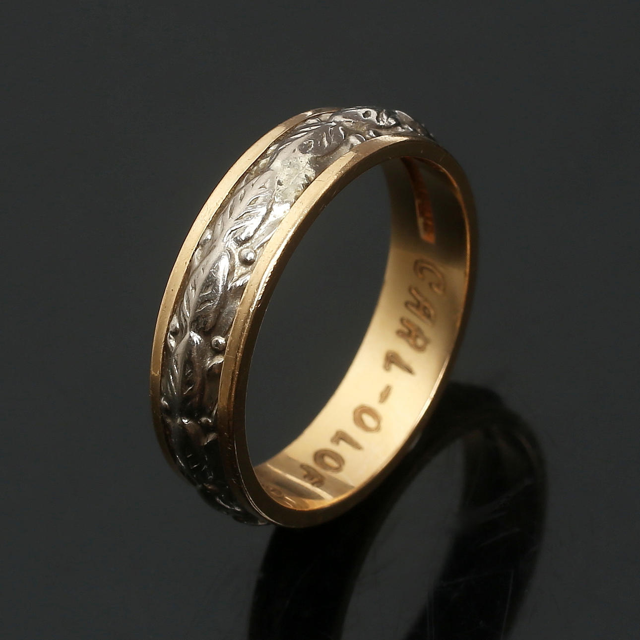 RING, 18K guld, Gustav Dahlgren, Malmö.