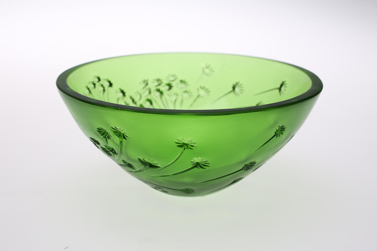 SKÅL, glas. Signerad "Lalique France".