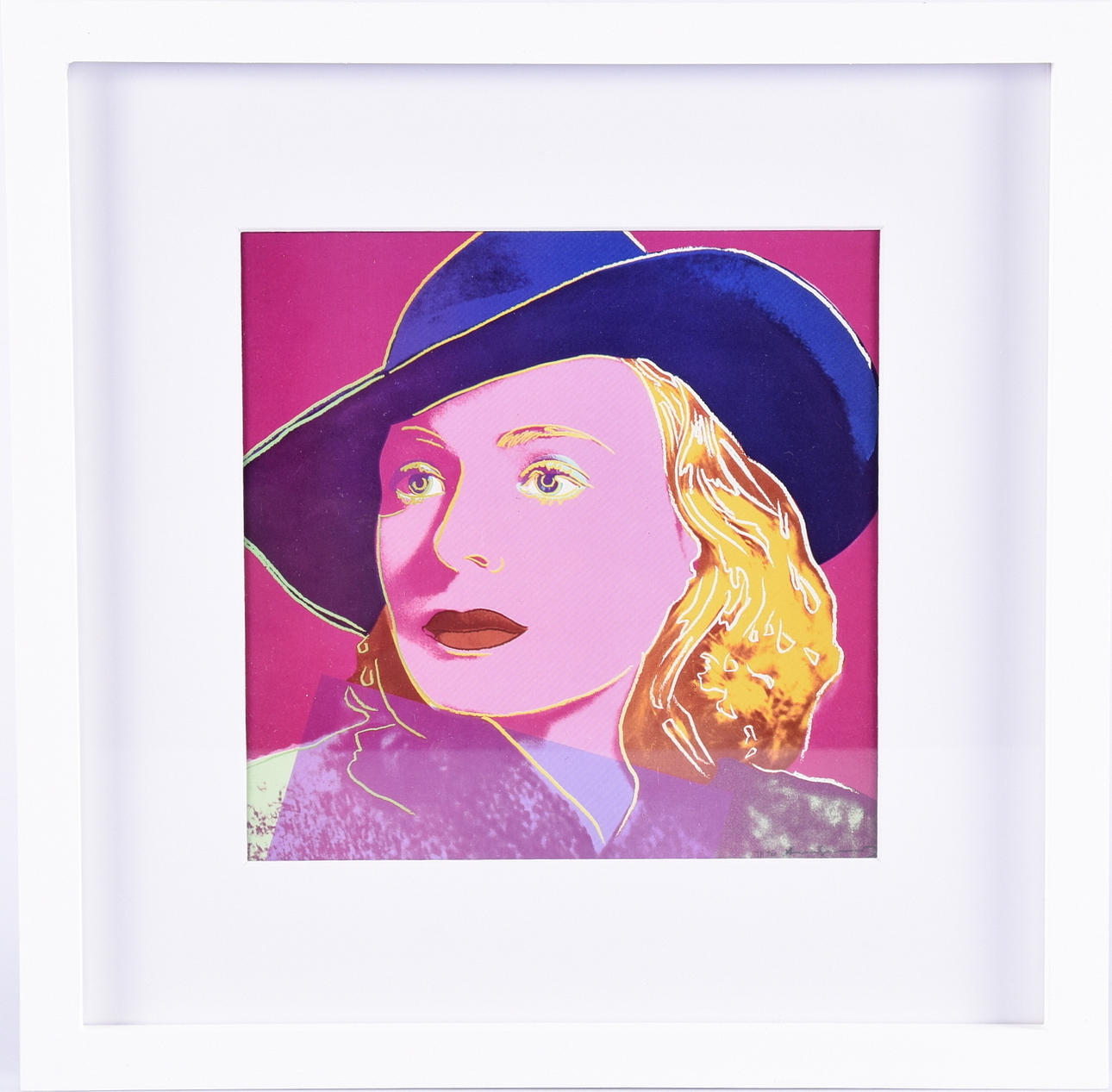 ANDY WARHOL. EFTER. Offsettryck, Galleri Börjesson, Malmö.