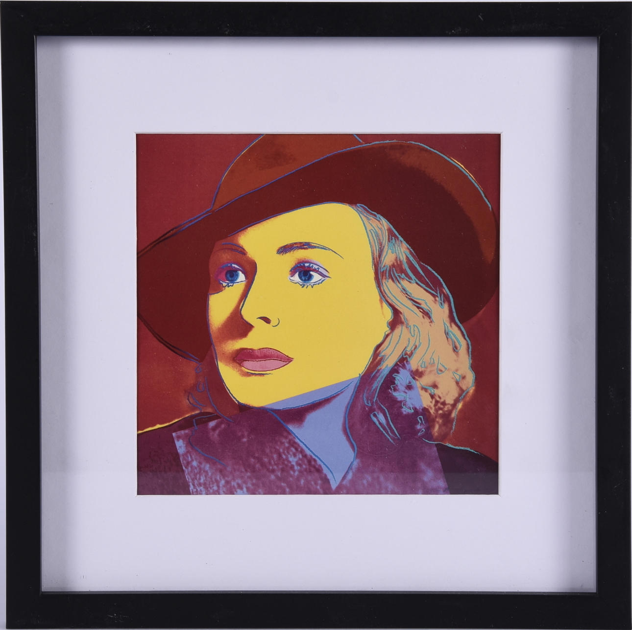 ANDY WARHOL. EFTER. Offsettryck, Galleri Börjesson, Malmö.