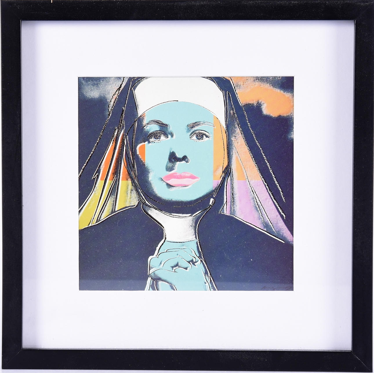 ANDY WARHOL. EFTER. Offsettryck, Galleri Börjesson, Malmö.