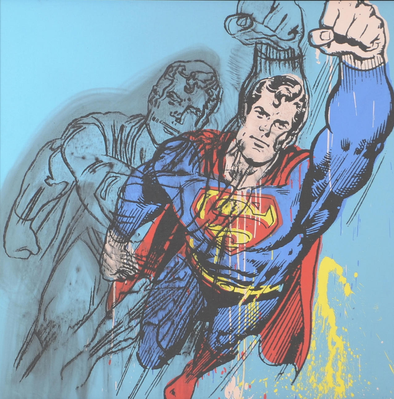 ANDY WARHOL. EFTER. Tryck på duk.