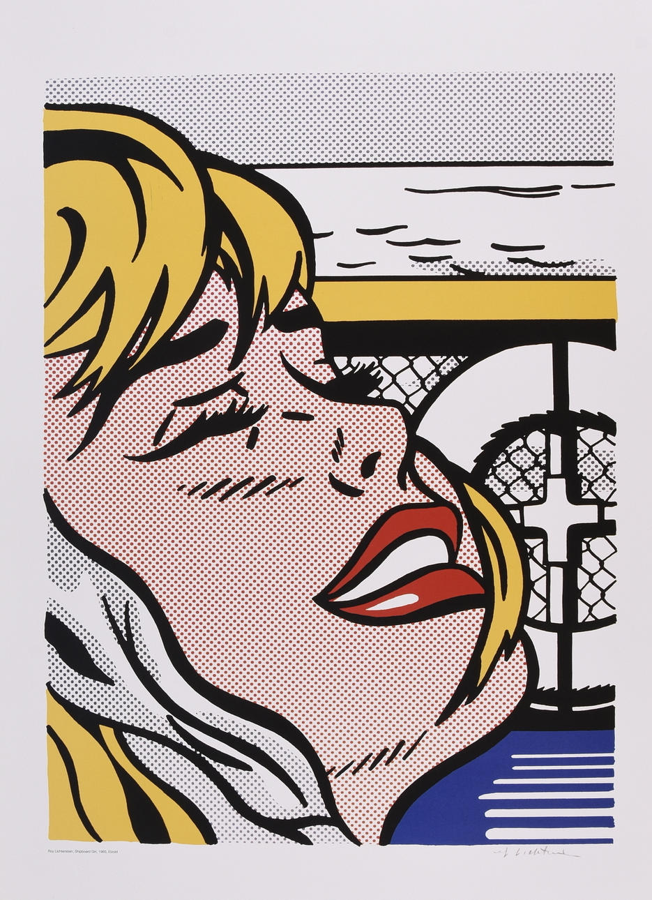 ROY LICHTENSTEIN. EFTER. Offsettryck.