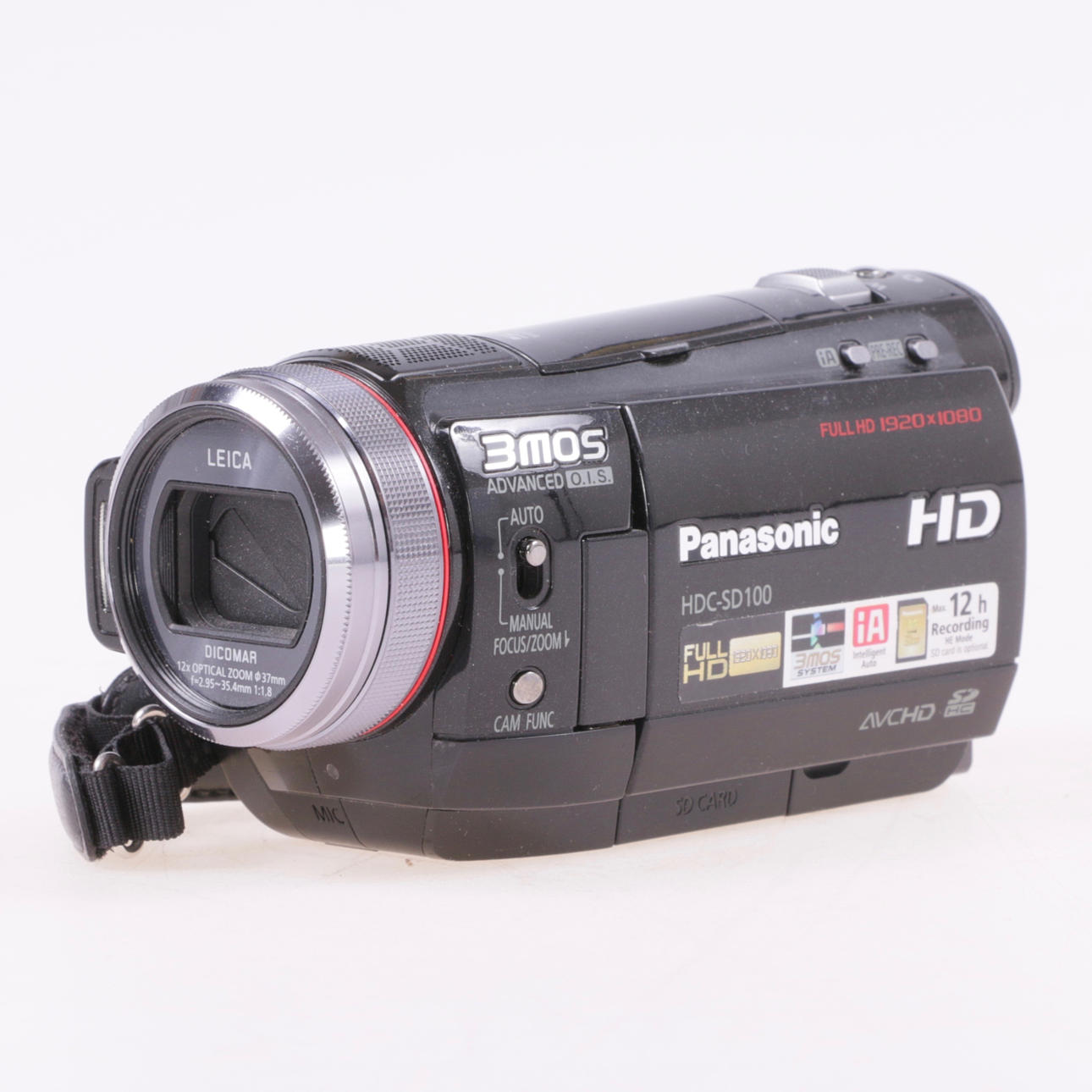 CÁMARA DE PELÍCULA, Panasonic HDC-SD100 y accesorios.