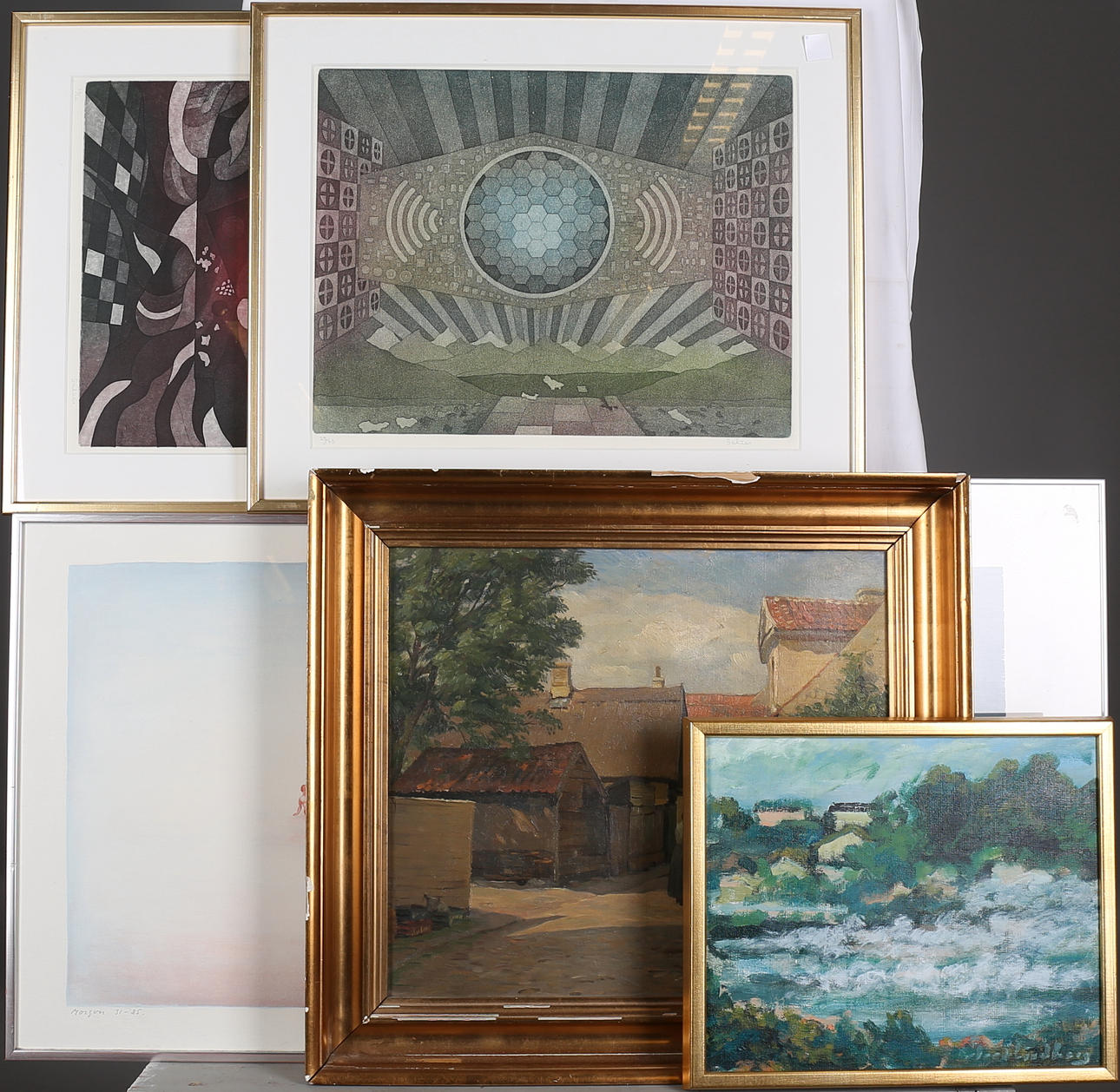 PARTI KONST, (6), olika tekniker.