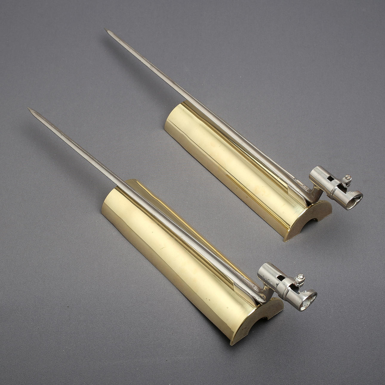 WALL CANDLE STICKS, 1 pair, 1900s.