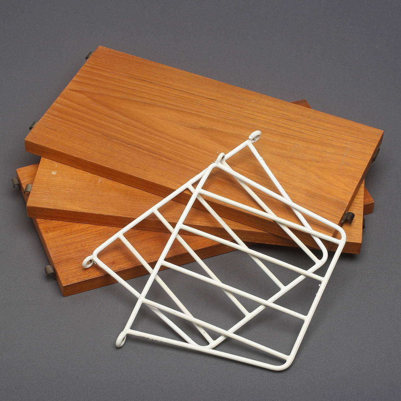 SHELF, String, "The ladder shelf", teak, 1960s.