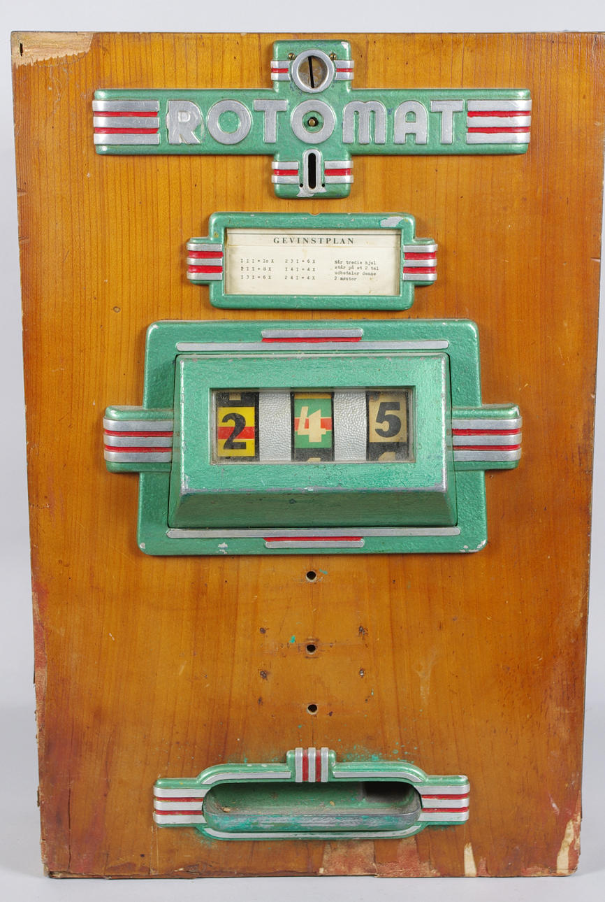 SPELMASKIN, Rotomat.