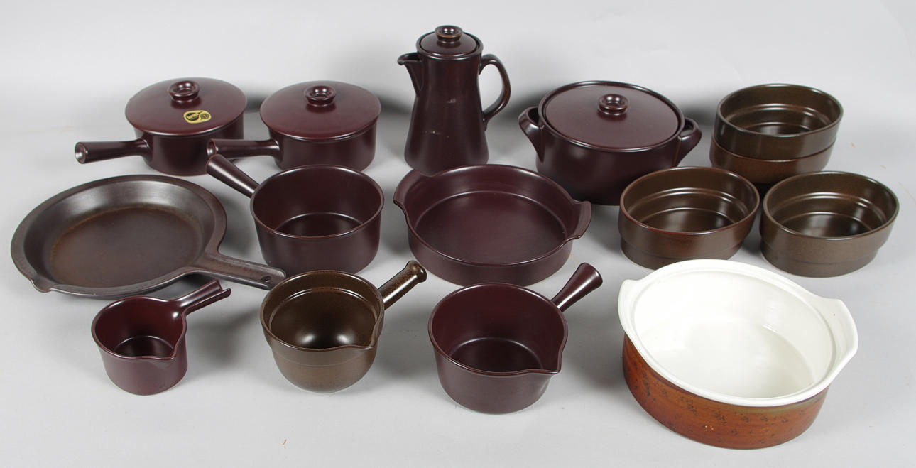 SERVISDELAR, "Terma" Gustavsberg design Stig Lindberg.