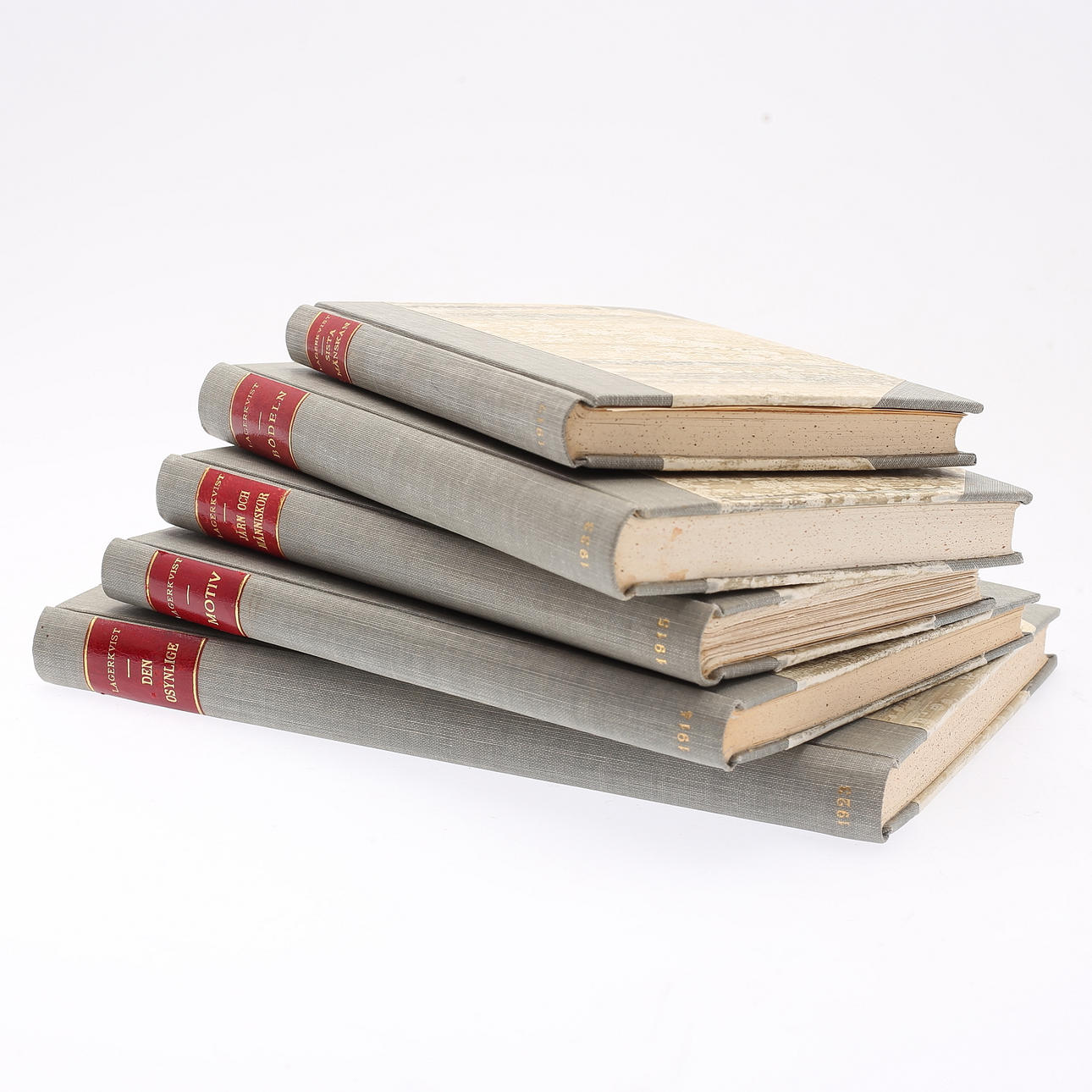 PÄR LAGERKVIST. Böcker, 5 st, originalupplagor.