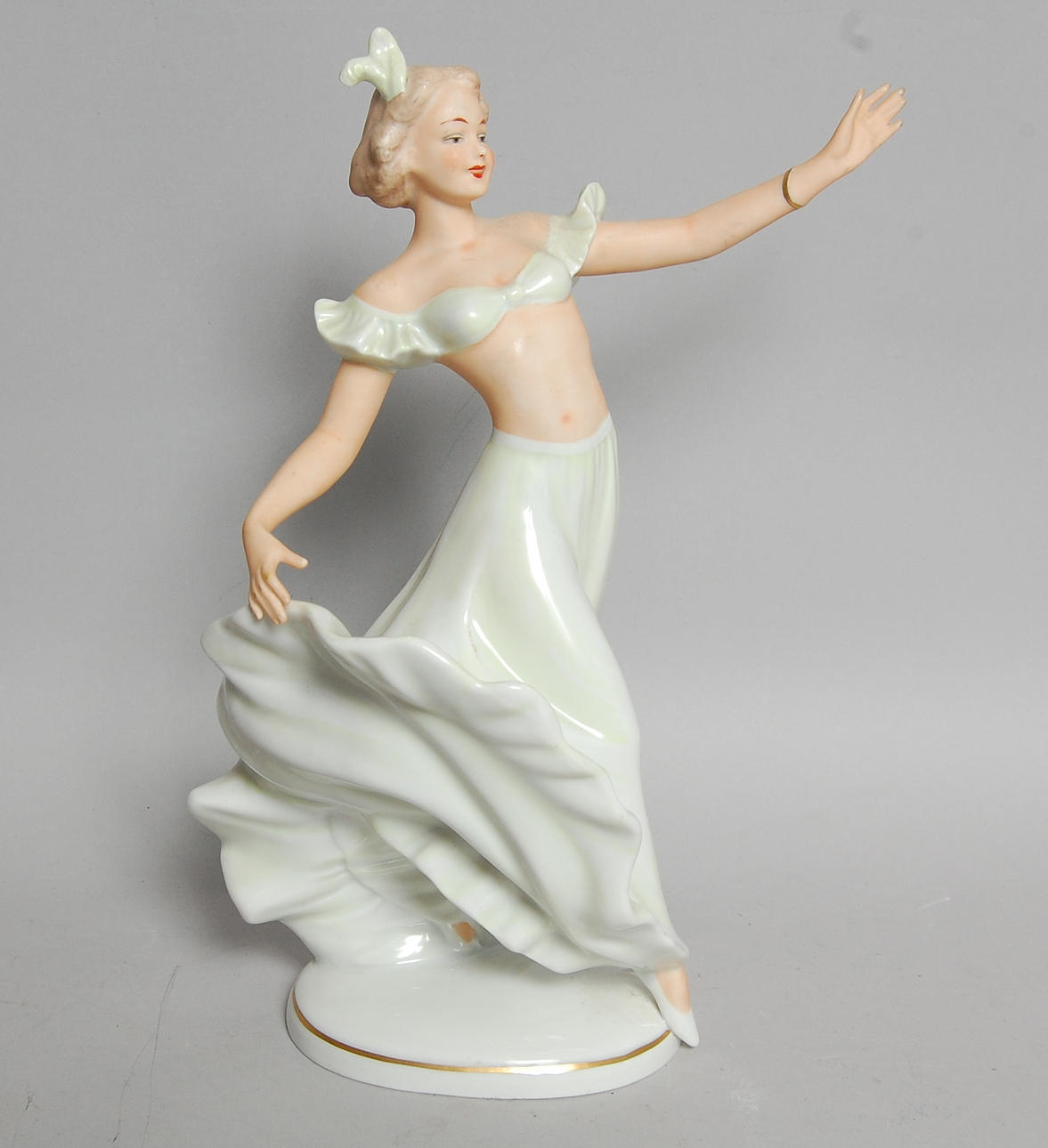 FIGURIN, porslin, Wallendorf.