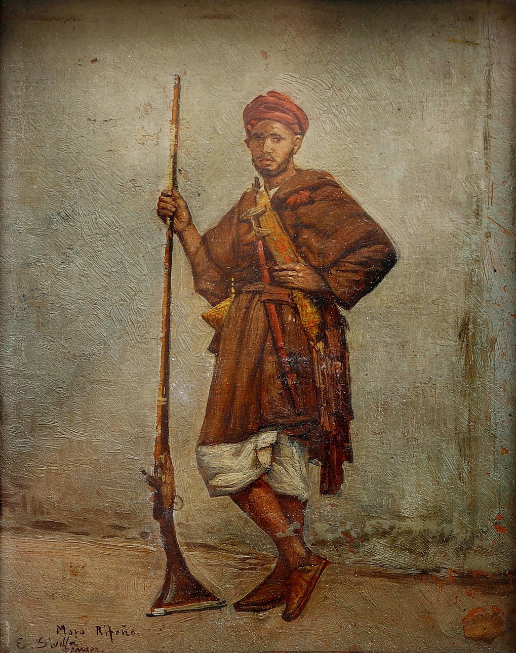 EMILIO SIVILLA. “Riffian Moor”.