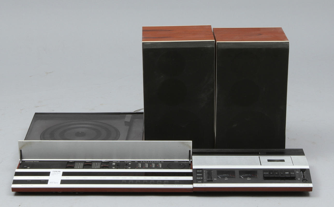 STEREO, Beomaster 1900 Bang & Olufsen, 5 delar.