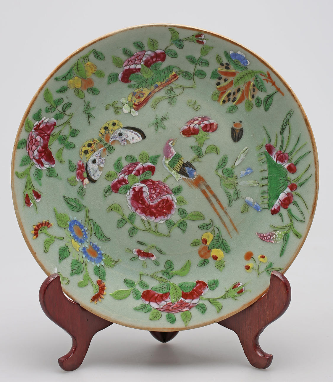 TALLRIK, porslin, Kina, 1800/1900-tal.