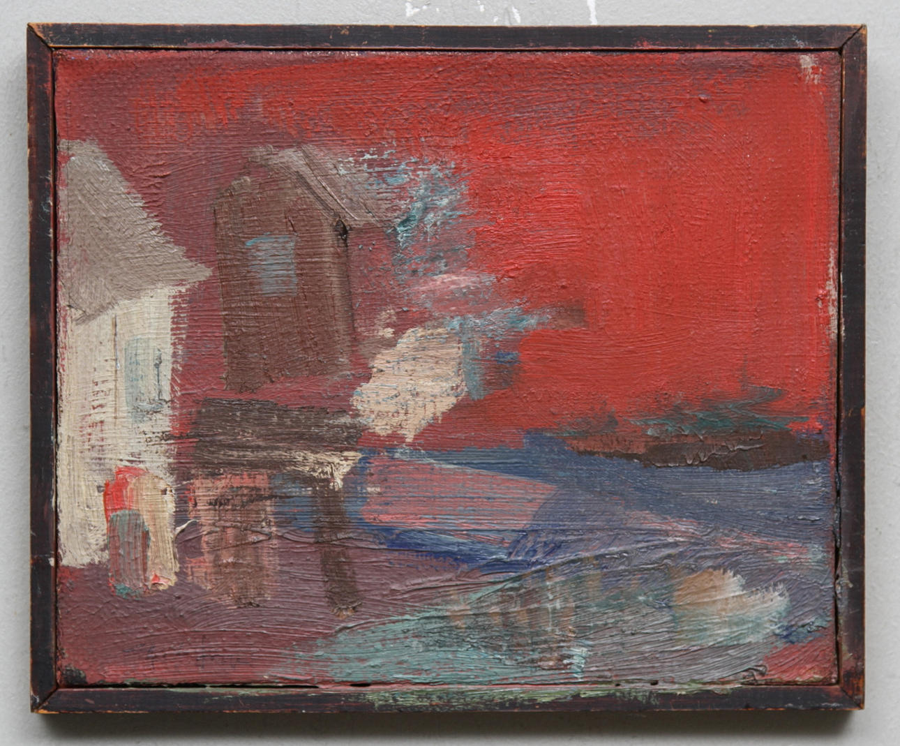 AGNE JOHANSSON. Olja på duk. Signerad.