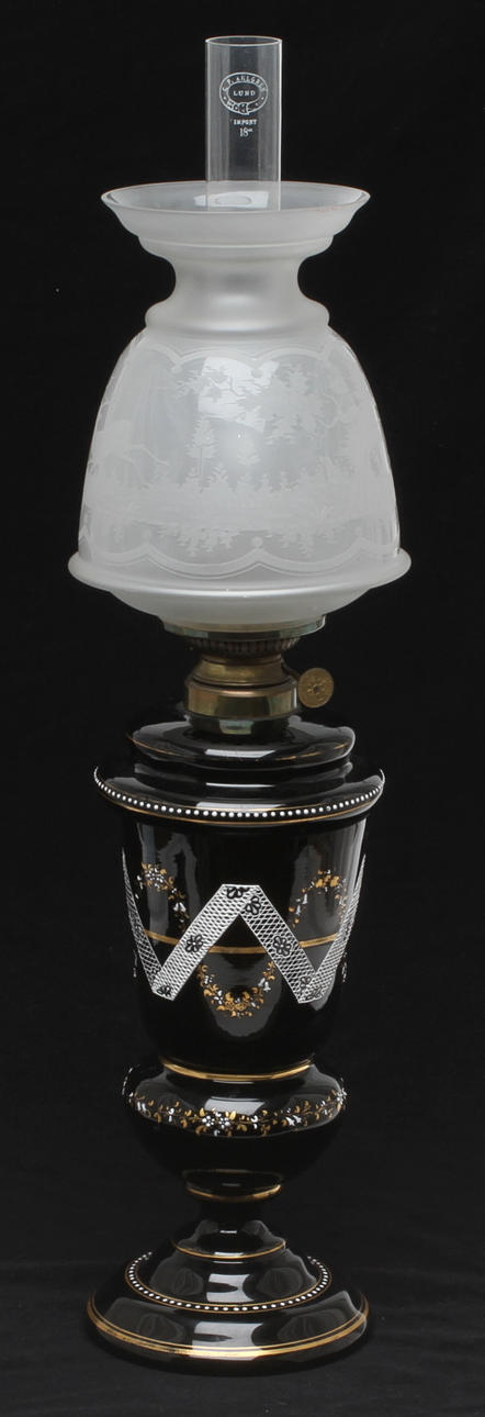 BORDSFOTOGENLAMPA, glas, trol Tyskland.