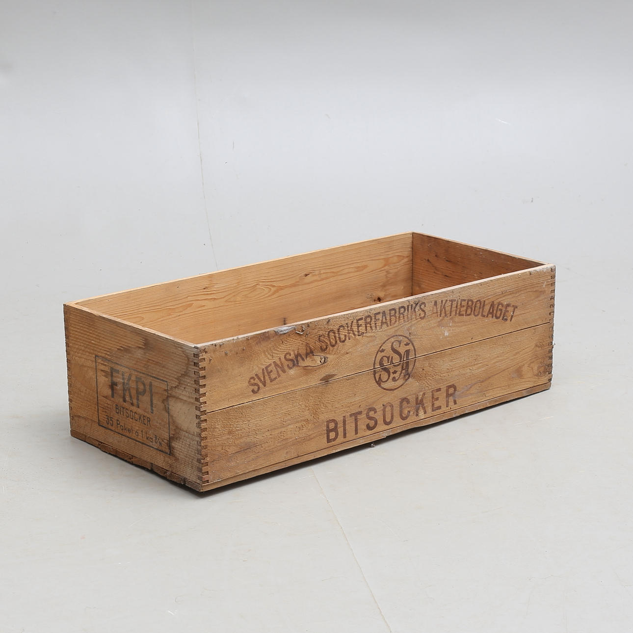 SOCKERLÅDA, 1900-tal.