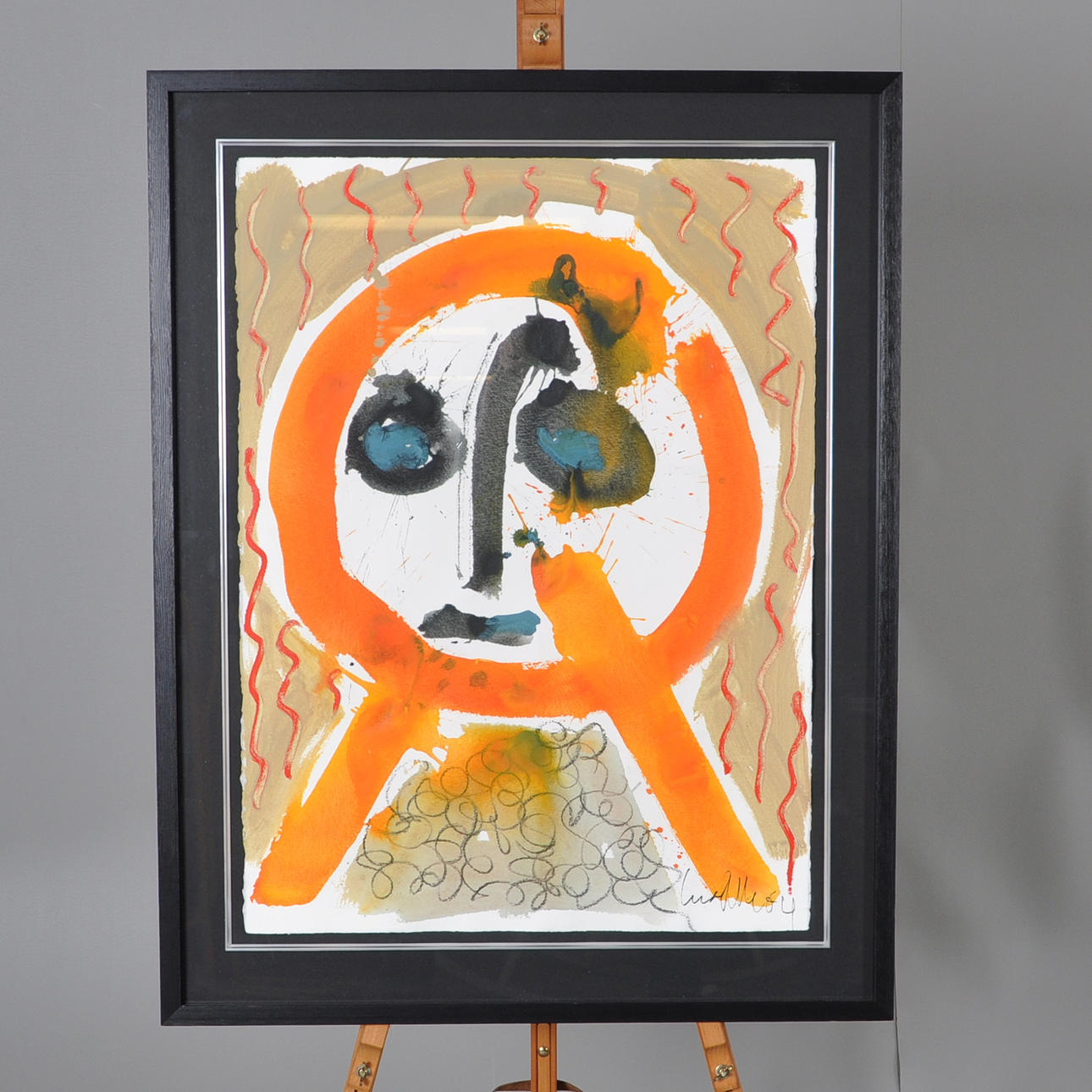 ULF LUNDELL. original, signerad.